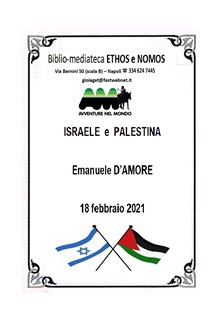 EMANUELE D’AMORE - ISRAELE e PALESTINA