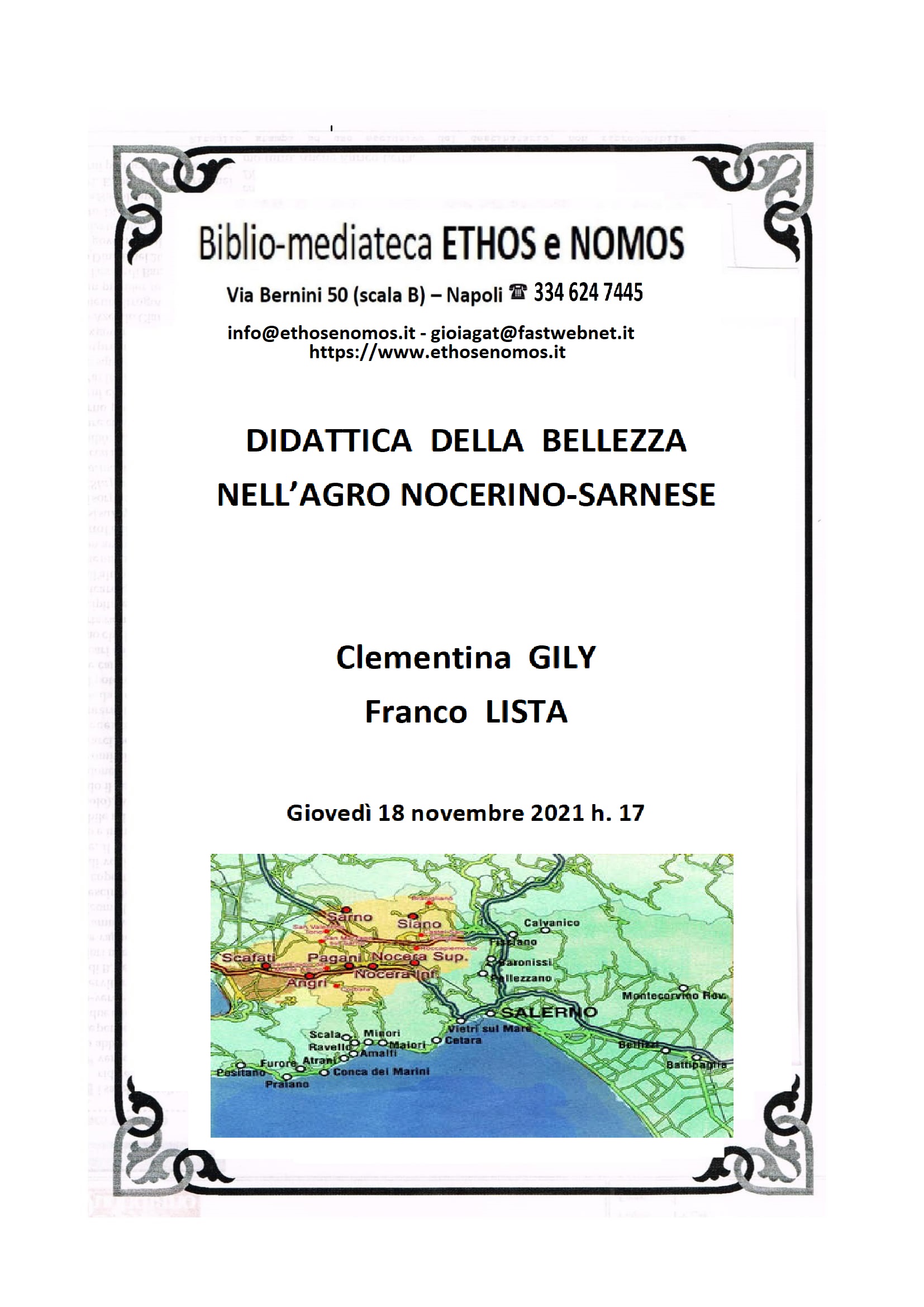 CLEMENTINA GILY - FRANCO LISTA: Didattica della Bellezza nell'Agro Nocerino-Sarnese