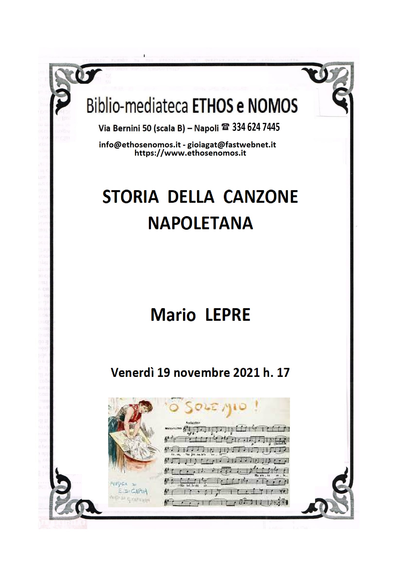 MARIO LEPRE - Storia della canzone napoletana: le origini
