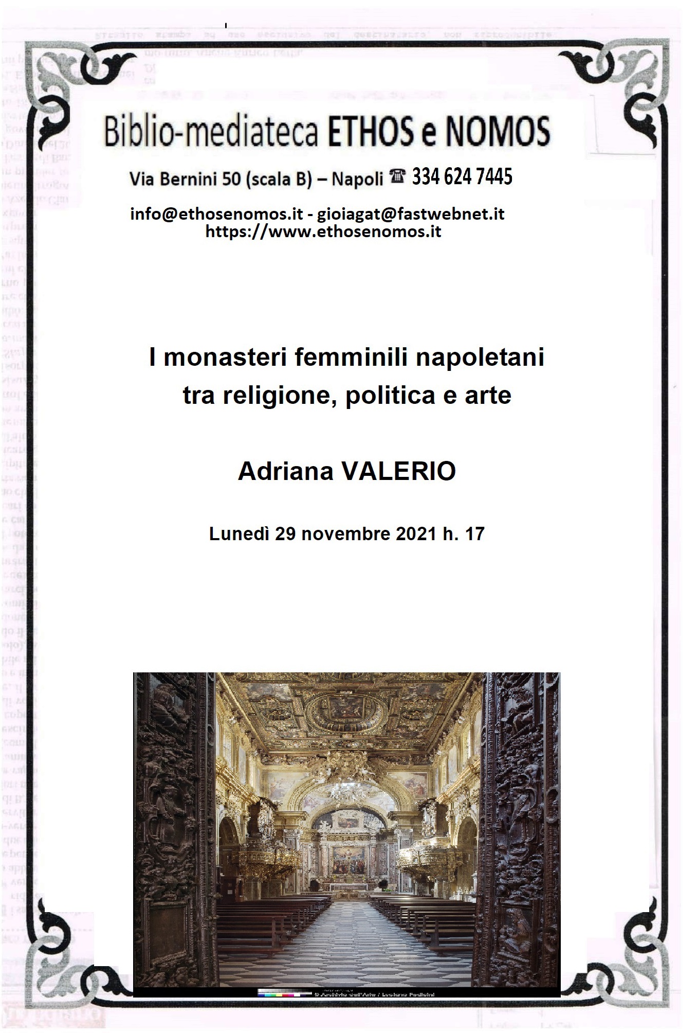ADRIANA VALERIO - Monasteri femminili a Napoli