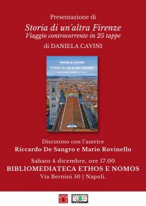 Presentazione del libro di Daniela CAVINI “Storia di un’altra Firenze”