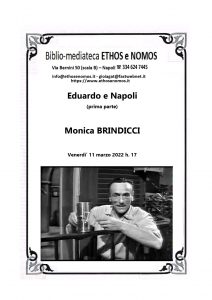 MONICA BRINDICCI – Eduardo e Napoli (prima parte)