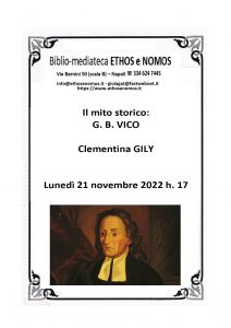 Clementina GILY – Il mito storico: G.B. Vico