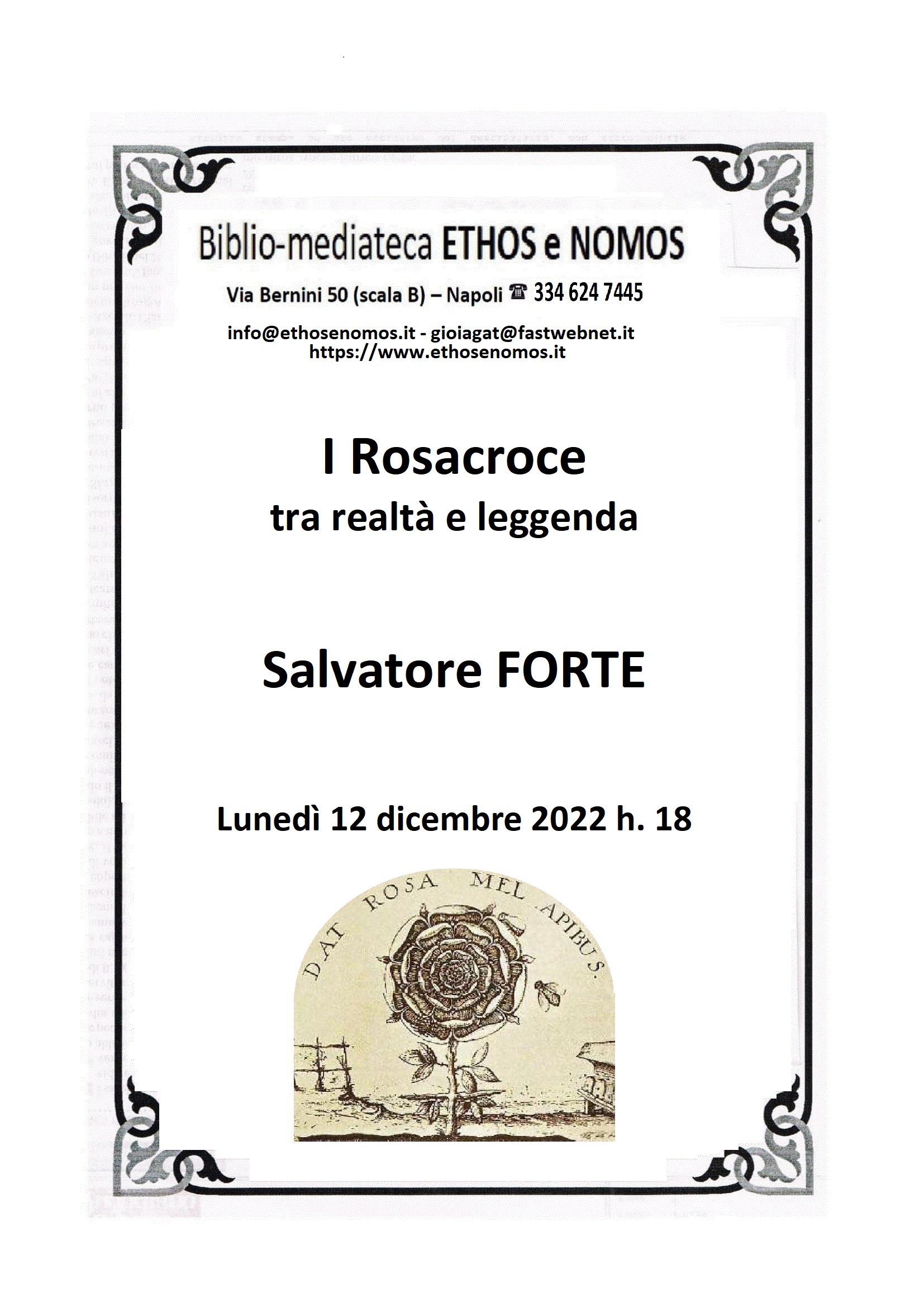 Salvatore FORTE - I Rosacroce tra realtà e leggenda