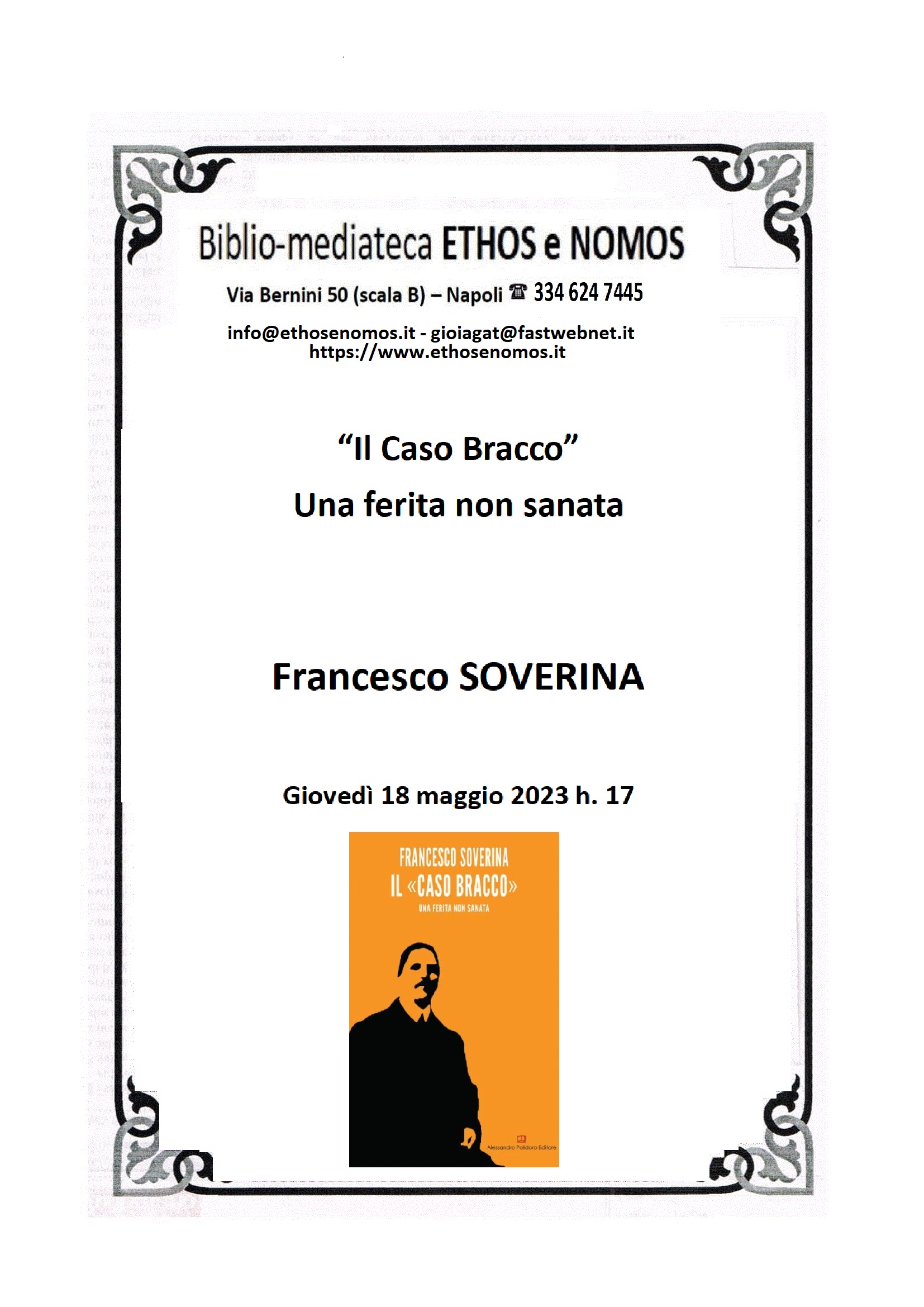 Francesco SOVERINA - "Il caso Bracco". Una ferita non sanata