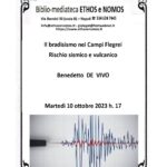 Benedetto De Vivo - Rischio sismico e vulcanico in area flegrea