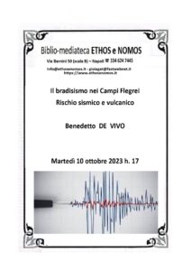 Benedetto De Vivo – Rischio sismico e vulcanico in area flegrea