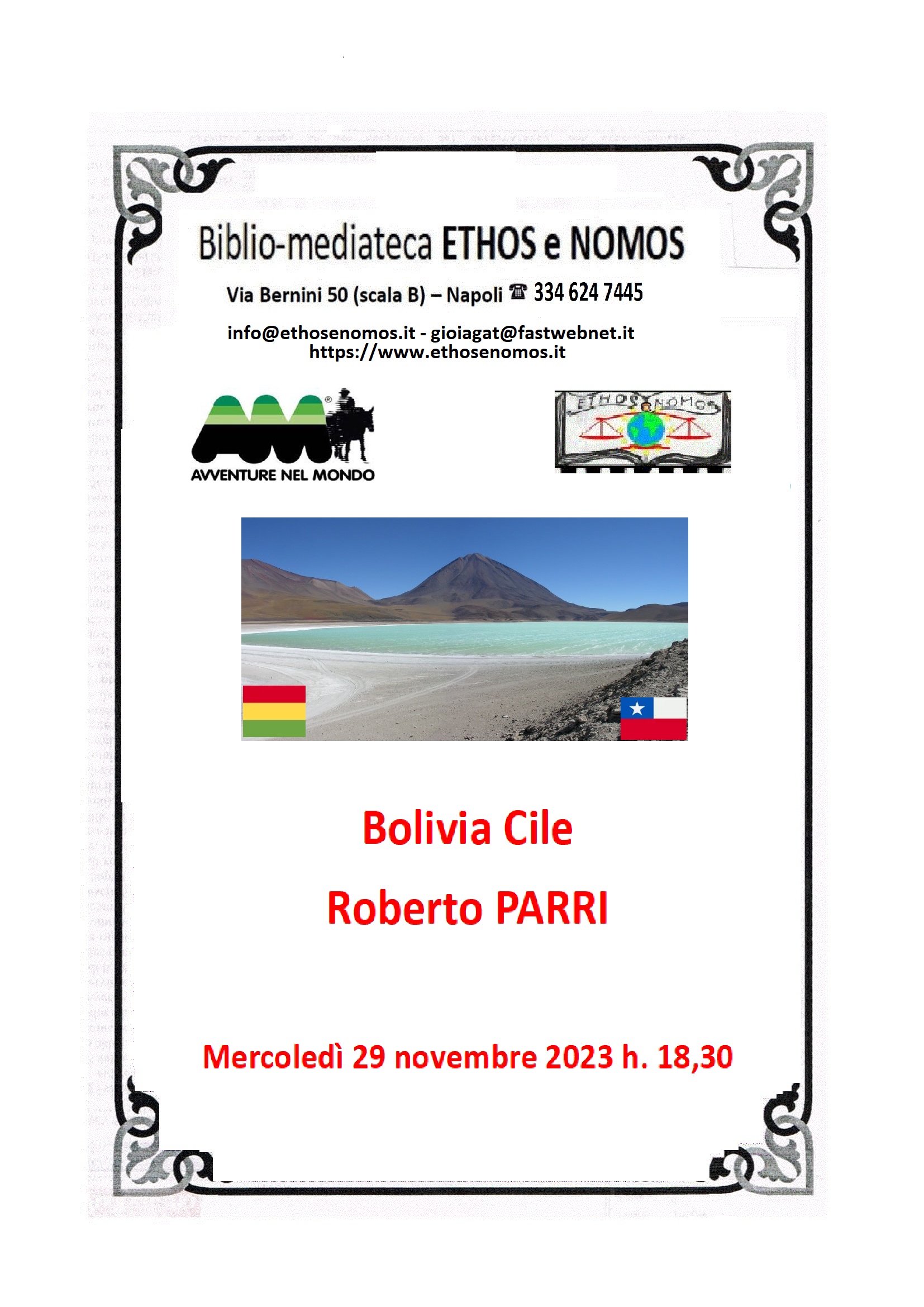 AnM, Roberto Parri - Bolivia e Cile