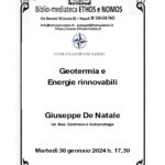 Giuseppe De Natale - Geotermia e Energie rinnovabili