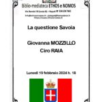 Giovanna Mozzillo - Ciro Raia: La questione dei Savoia