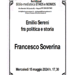 Francesco Soverina - Emilio Sereni fra politica e storia